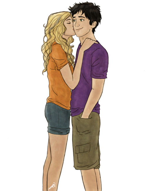 Percy and Annabeth’s underwater kiss thelightpurplesky Percy And Annabeth K...